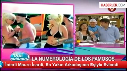 İnterli Mauro İcardi, En Yakın Arkadaşının Eşiyle Evlendi