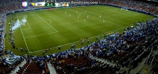 WHAT THE F*CK? Drogba missile free kick vs. Bosnia!