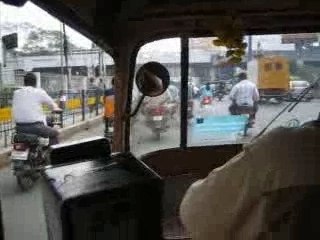 Ballade en rickshaw à Madras (Chennai)