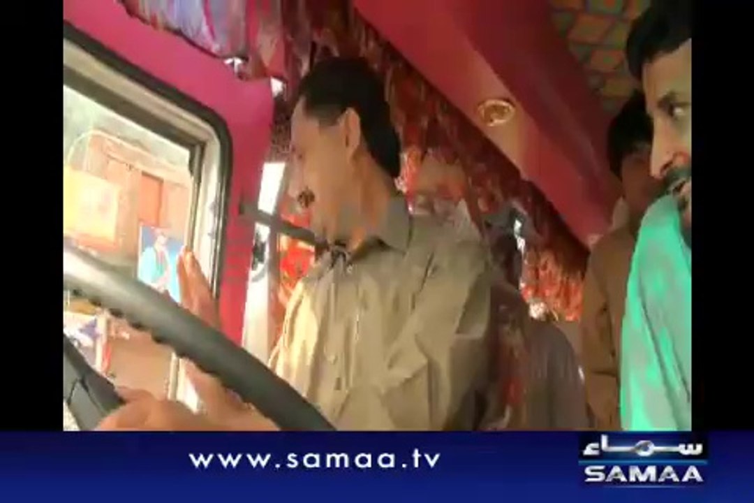Jamshed Dasti On Donkey