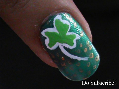 St pattys day nail art - saint patricks day nail designs