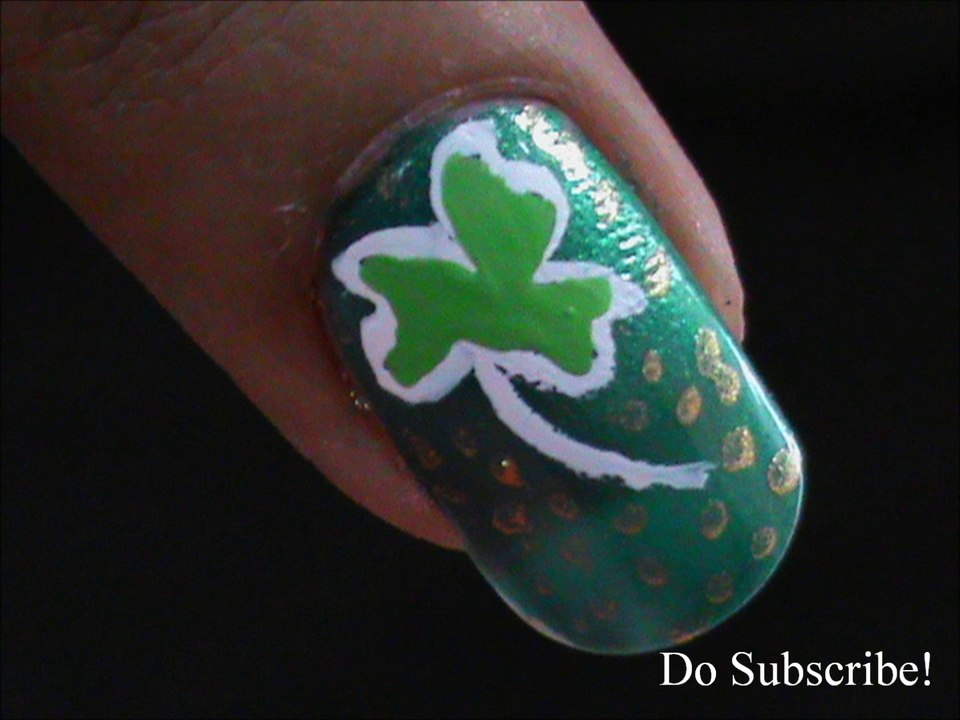 St pattys day nail art - saint patricks day nail designs