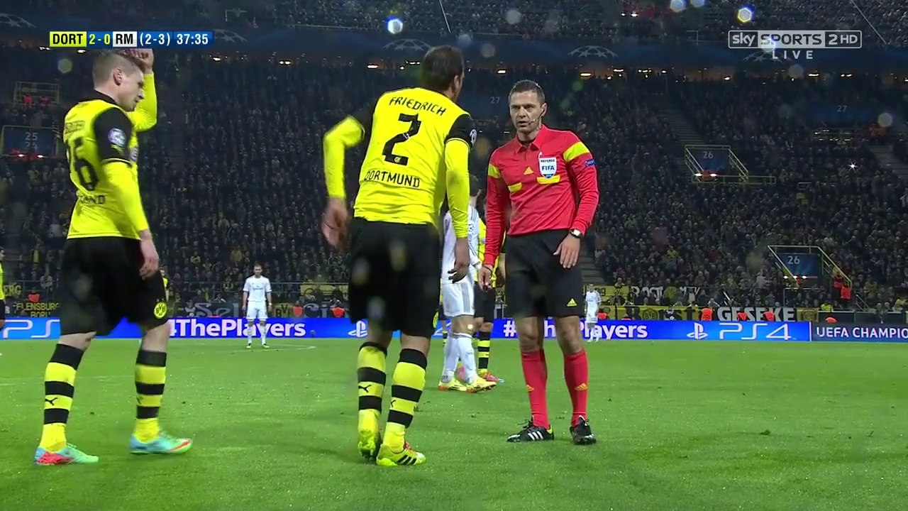 UEFA CL 2013-14 1-4 Final G2 - Borussia Dortmund vs Real Madrid SKYHD