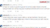 Zekeriya Öz'den PKK Tweeti