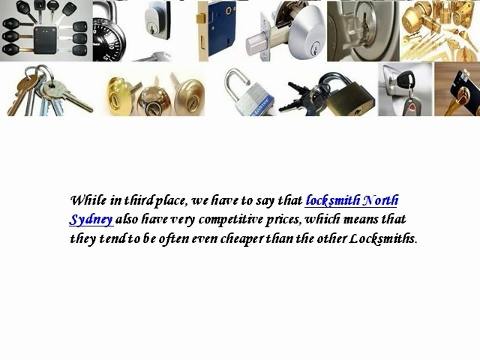 Effective Locking Solution From Locksmith North Sydney