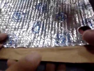bitumen layer, foil on one side, adhesive cutter plotter machine