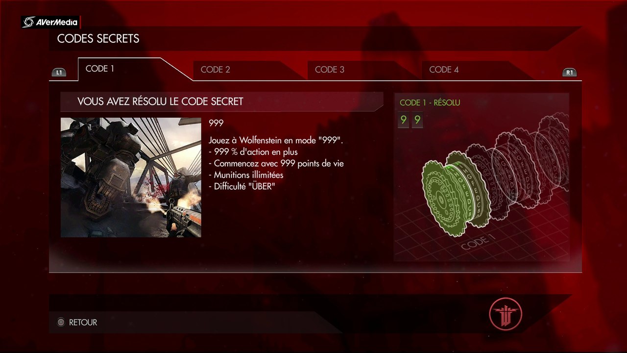 Wolfenstein  The New Order trophée Secrets révélés I