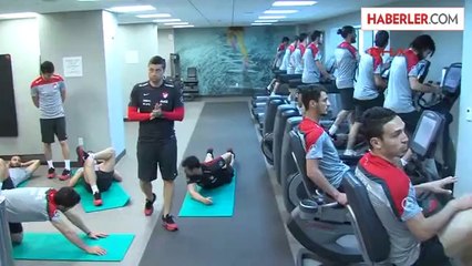 A Milli Takım, ABD Maçının Hazırlıklarına Başladı