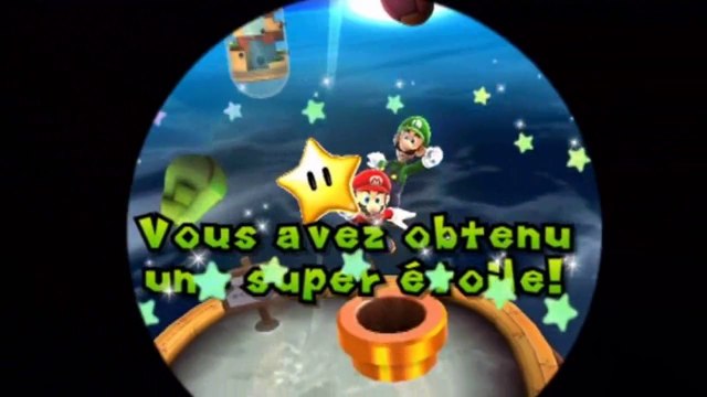 Super Mario Galaxy - Planètes œufs - Étoile 6 : Luigi dans l'amas stellaire des œufs