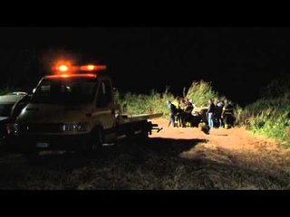 Villa Literno (CE) - Corpo carbonizzato in auto -live- (30.05.14)