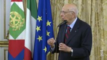 Roma - Napolitano con il Presidente della Fondazione Pubblicità Progresso Contri (29.05.14)
