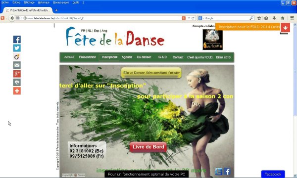 Fete de la danse c'est qui et pourquoi l'organiser et vous la faire ???? chez vous avec un balroom et inviter vos élèves, clients ou amis et amies. Pour la saison 2