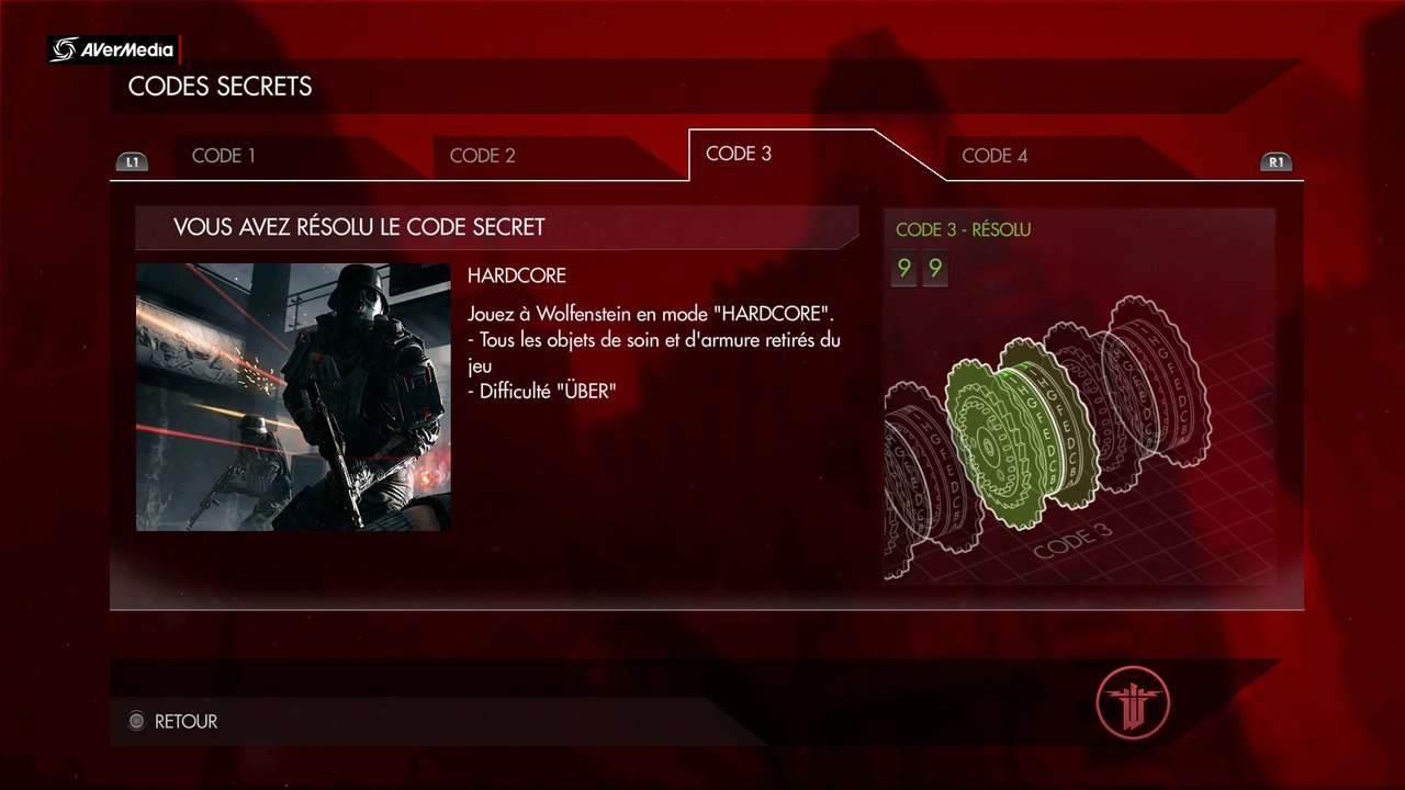 Wolfenstein  The New Order trophée Secrets révélés III