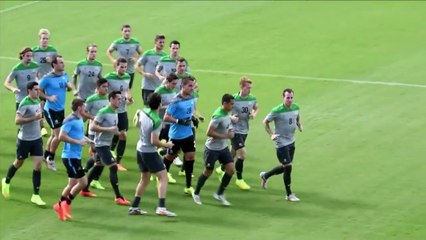 المنتخب الأسترالي مستعد لمواجهة خصومه في مباريات كأس العالم