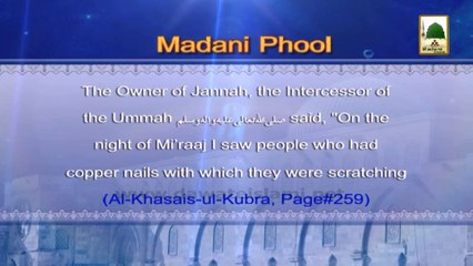 Madani Phool in English 10 - Meraj-un-Nabi (1)