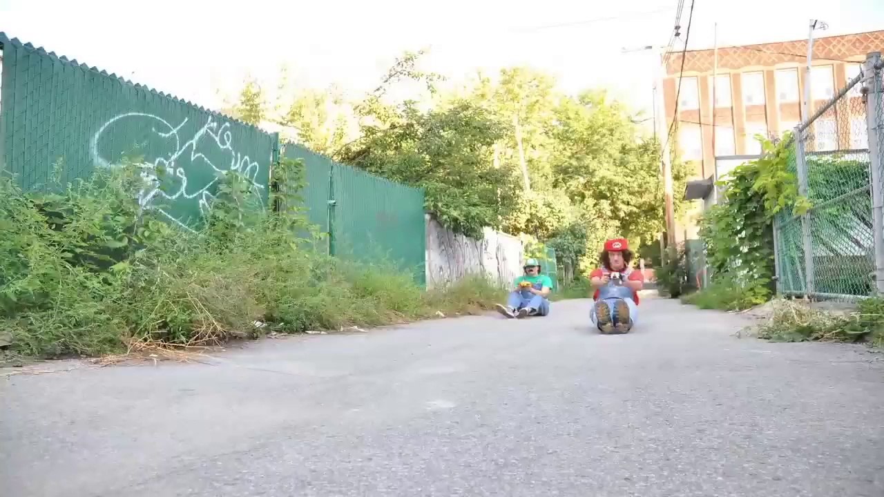 Mario Kart en vrai - Stop motion