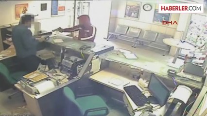 PTT Soygunu Güvenlik Kamerasında