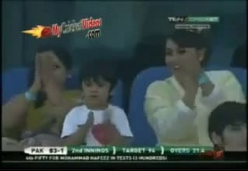 i love daddy son of Muhammad hafeez cricketer.