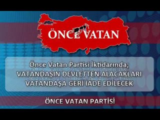 Önce Vatan Partisi Marşı
