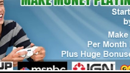 Video Game Tester - Ways To Make Money Online