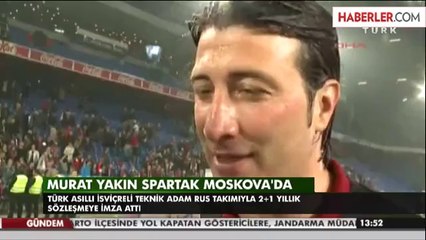 Murat Yakın Spartak Moskova'nın Başına Geçti