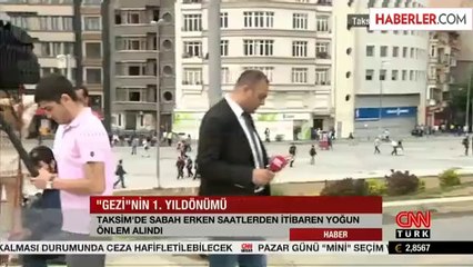 Polise Gezi Eylemlerine Özel Sırt Çantası