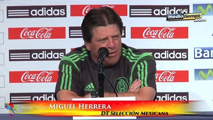 La portería sigue siendo lo más difícil: Miguel Herrera