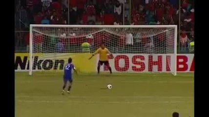 Penalty : une feinte étonnante et involontaire