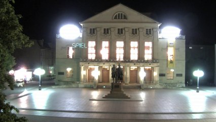 Weimarer Theatervorplatz - Timelapse (04.05.2014)
