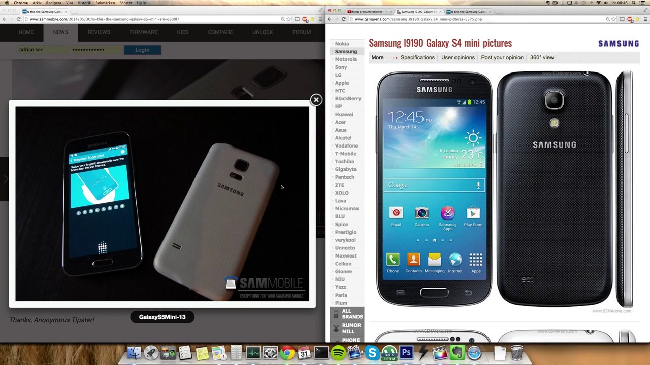 Samsung Galaxy S5 Mini vs. Samsung Galaxy S4 Mini