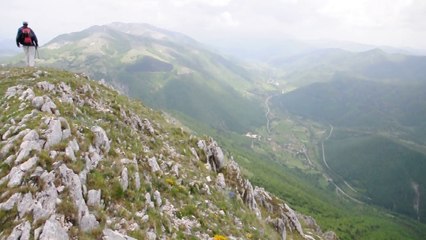 DOM.18-5-14: MONTE GIANO(1820) DA ROCCA DI CORNO PER FONNI DI CINNO E LA CRESTA SUD-EST.