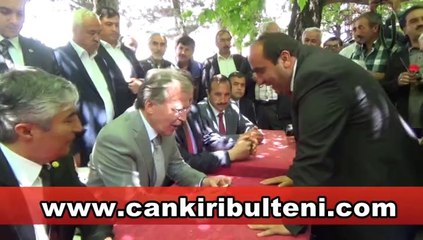 Mehmet Ali Şahin Şabanözü'nde Miting Yaptı