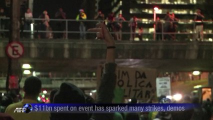 Anti-World Cup group marches in Rio