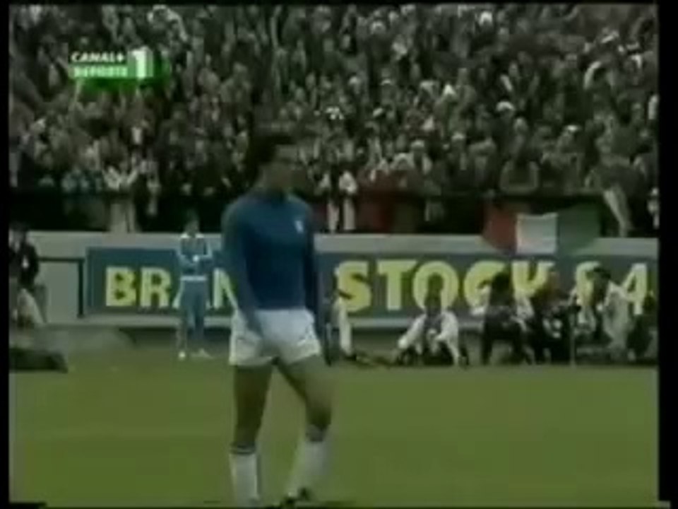 1978, But de Lacombe en 31 contre l'Italie