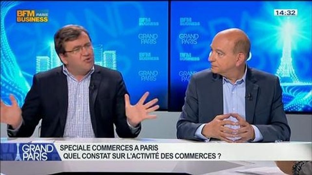 Émission spéciale commerces à Paris: Philippe Solignac, Yves Puget, Bernard Morvan et Rachel Picard, dans Grand Paris – 31/05 3/4