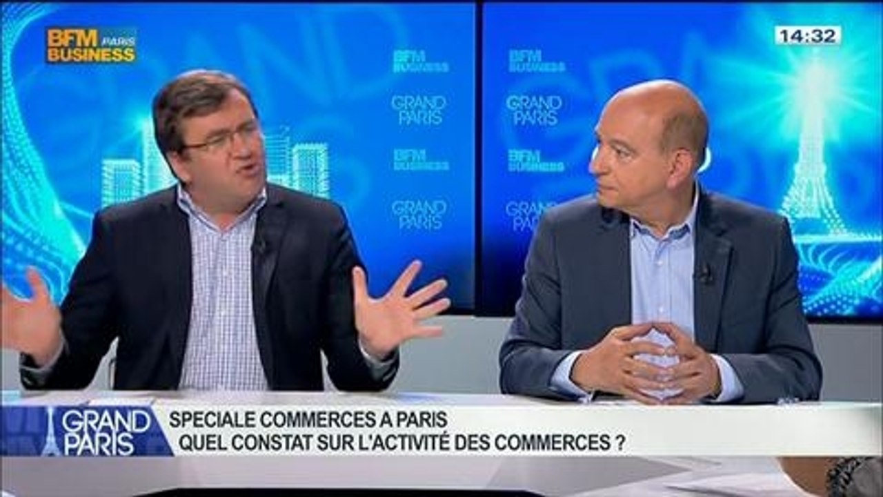 Émission spéciale commerces à Paris: Philippe Solignac, Yves Puget, Bernard Morvan et Rachel Picard, dans Grand Paris – 31/05 3/4