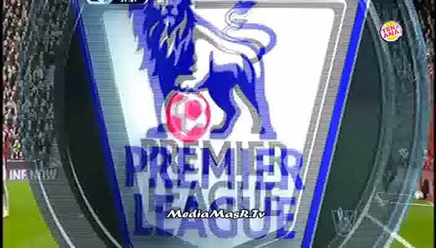 هدف مانشستر سيتي الاول في ليفربول - سيلفا - 13/4/2014