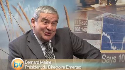Interview Bernard Maitre Président du Directoire Emertec
