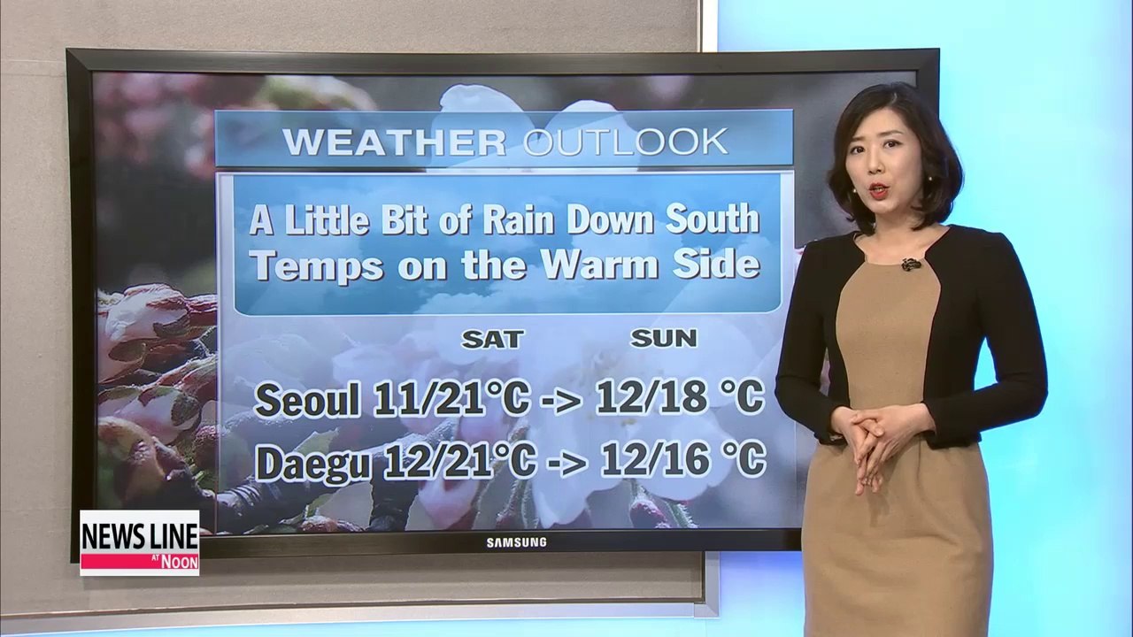 Nice spring weather under mostly to partly sunny skies