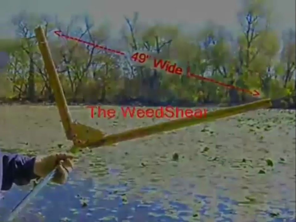WEEDSHEAR Lake Weed Cutter