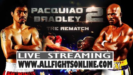 Watch Bradley vs Pacquiao Live Streaming Online
