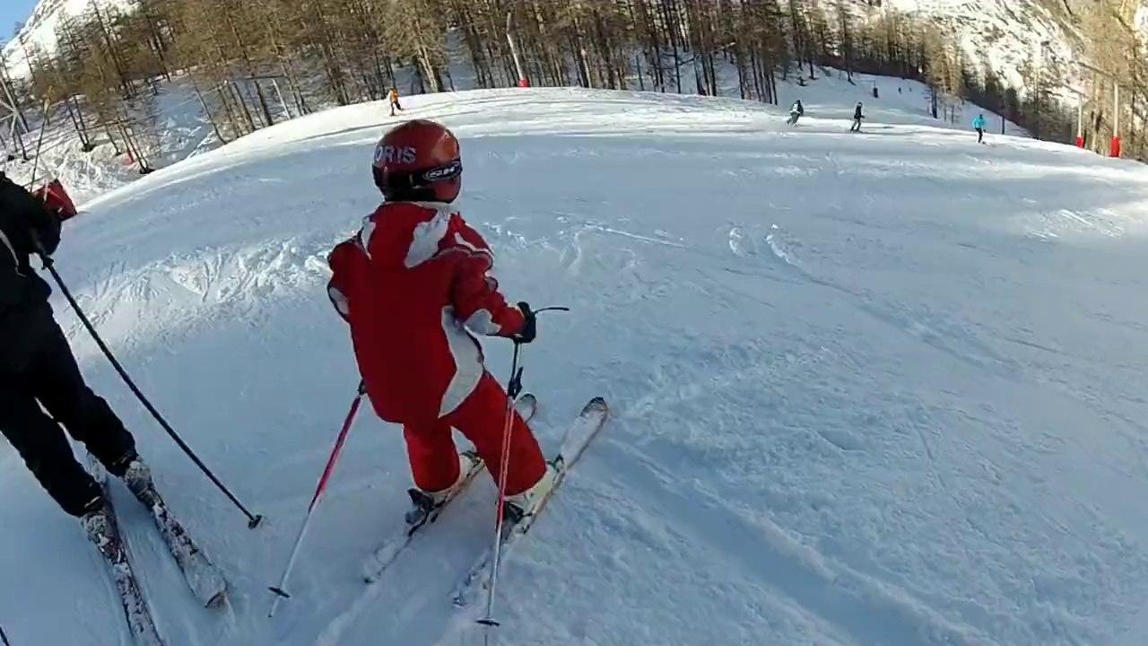 Tigne 2014 - Les enfants sur les pistes