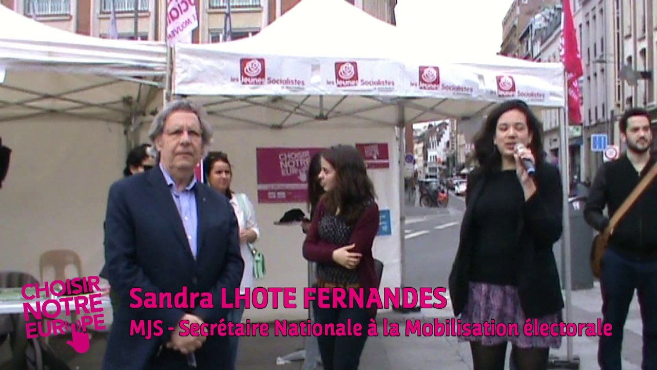 Sarah Kerrich "Rien ne peut se faire sans l'Union Européenne"