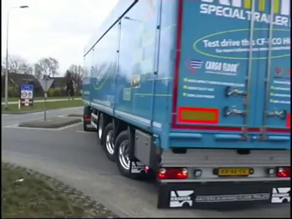 Kraker trailers ETS steering axel