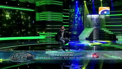 Pakistan Idol 2013-14 - Episode 35 - 05 Gala Round Top 5 (Kashif Ali)