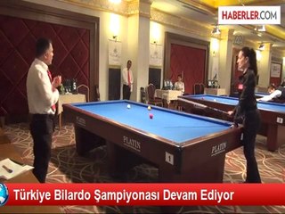Türkiye Bilardo Şampiyonası Devam Ediyor