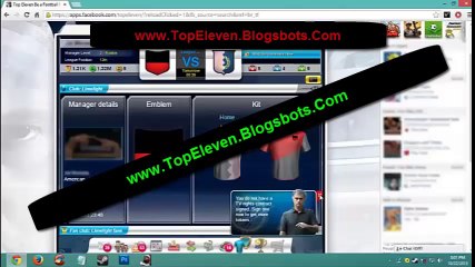 Top Eleven Hack Cheat Free Tokens 100% working April 2014