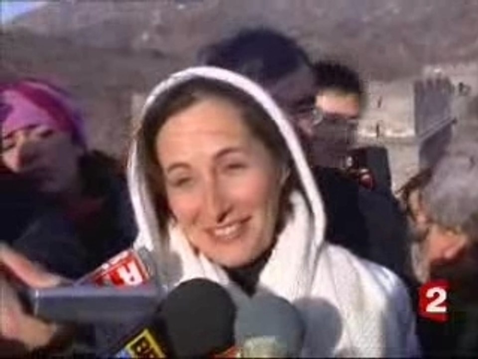 Ségolène en Chine sur France 2 (20h)