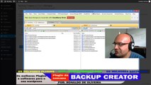 Como Fazer O Backup do Seu Website Com Segurança - Conheça o Plugin Backup Creator