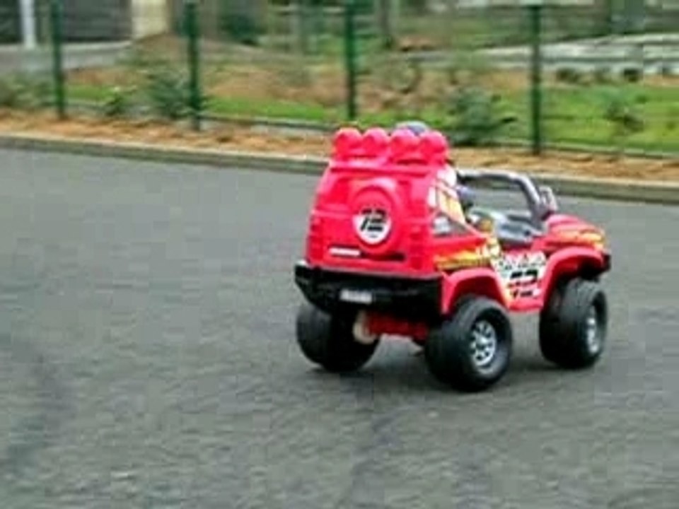 Sur le parking
